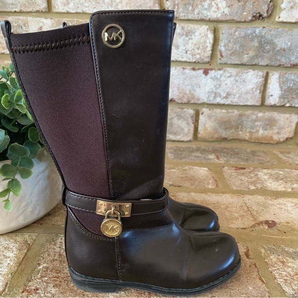 Michael Kors | Parson Chocolate Brown Tall Boots | 7 - Picture 6 of 14